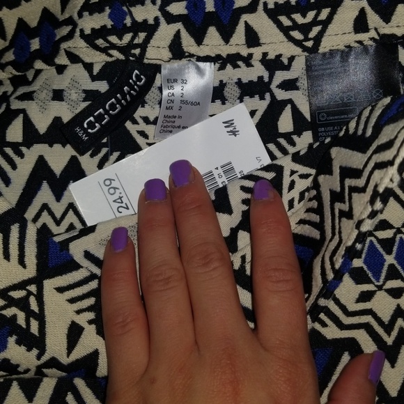 Patterned mini skirt - Picture 5 of 5